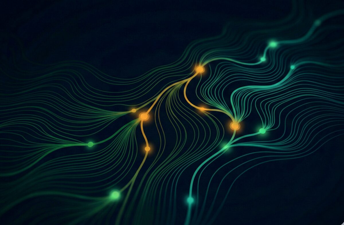 Abstract netwerk visualisatie voor TNO